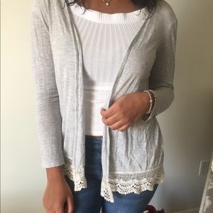 Grey Cardigan